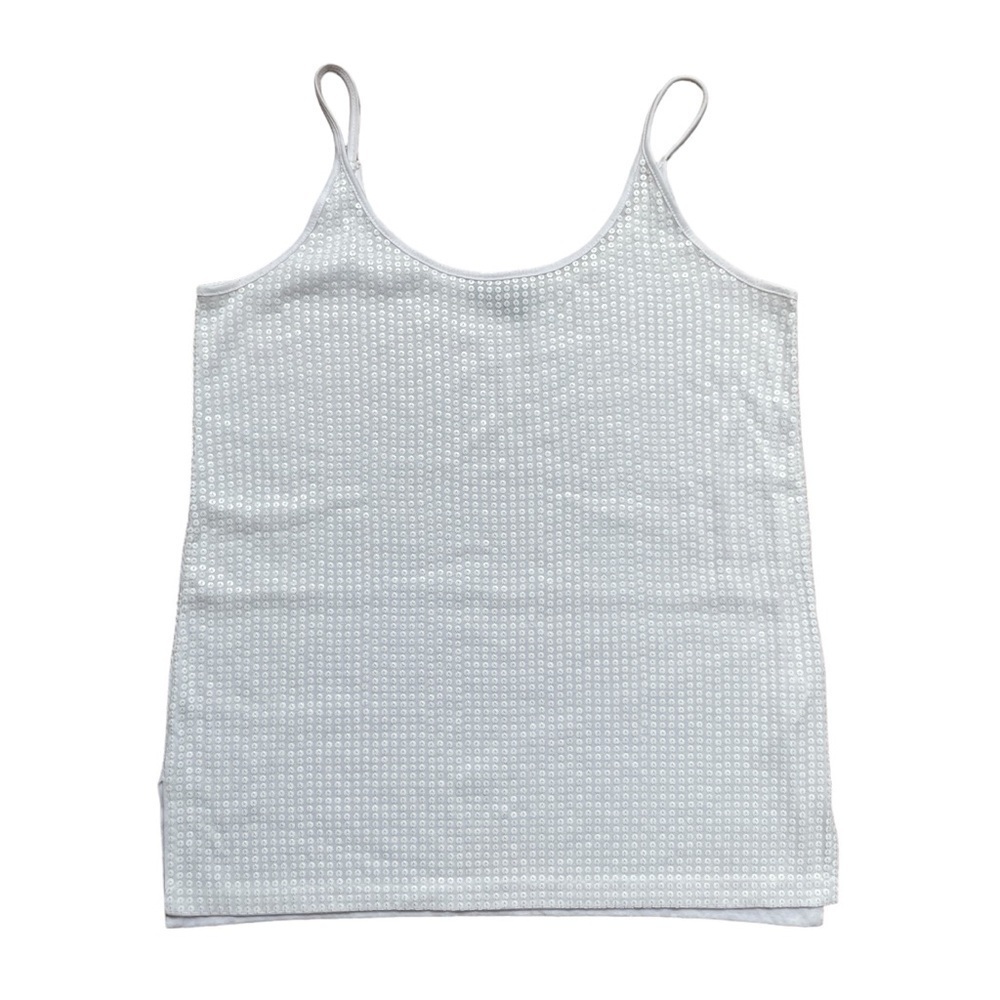 Vince Tank Top Cami White Spaghetti Straps Sz. M